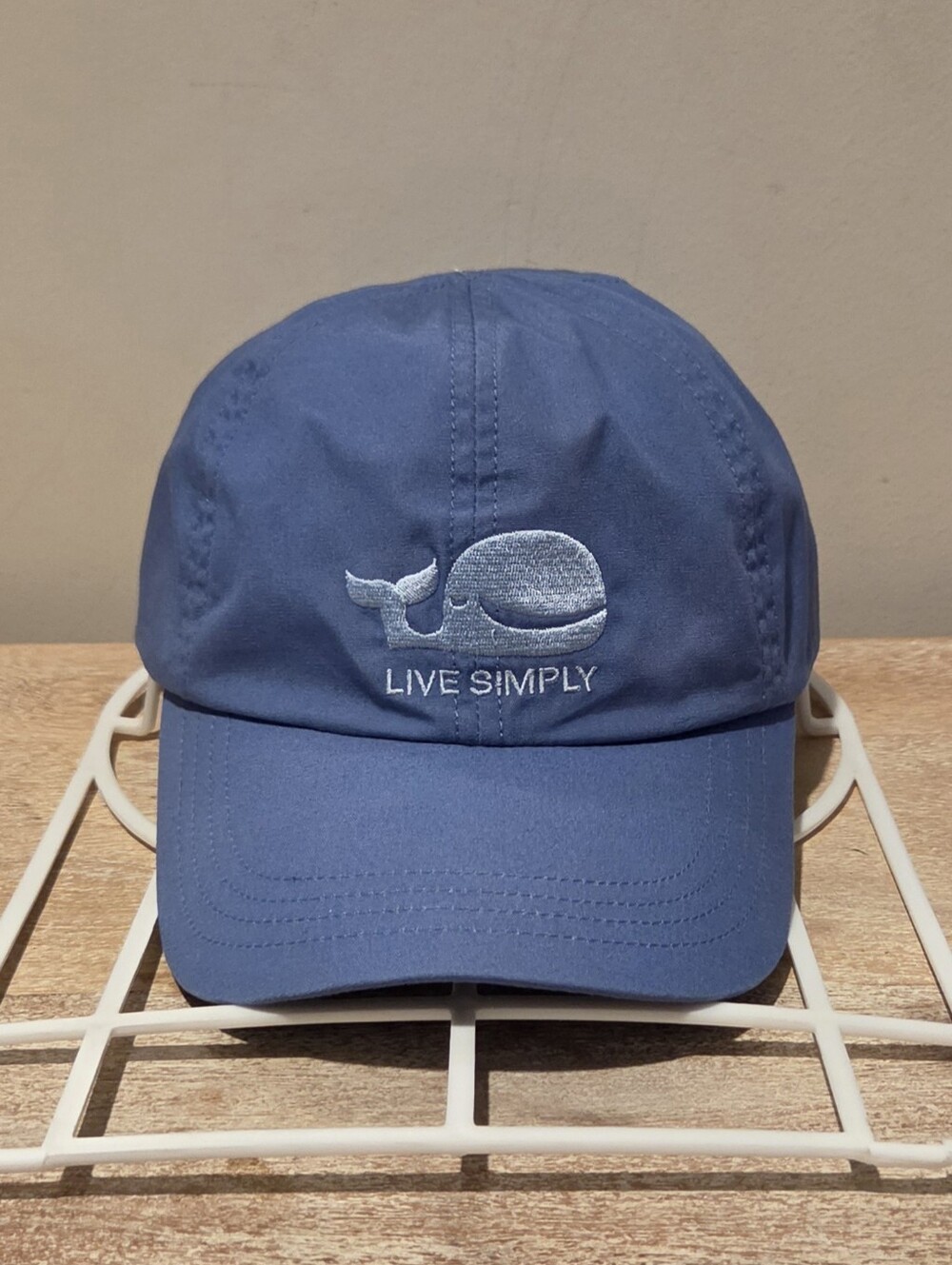 Patagonia Live Simply Whale Adjustable Organic Cotton Hat - Blue - Size Medium